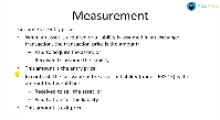 Measurement - Asset and Liability